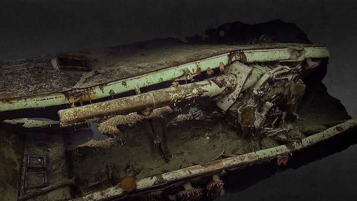 HMAS Sydney II - Underwater ROV Survey 3D Model