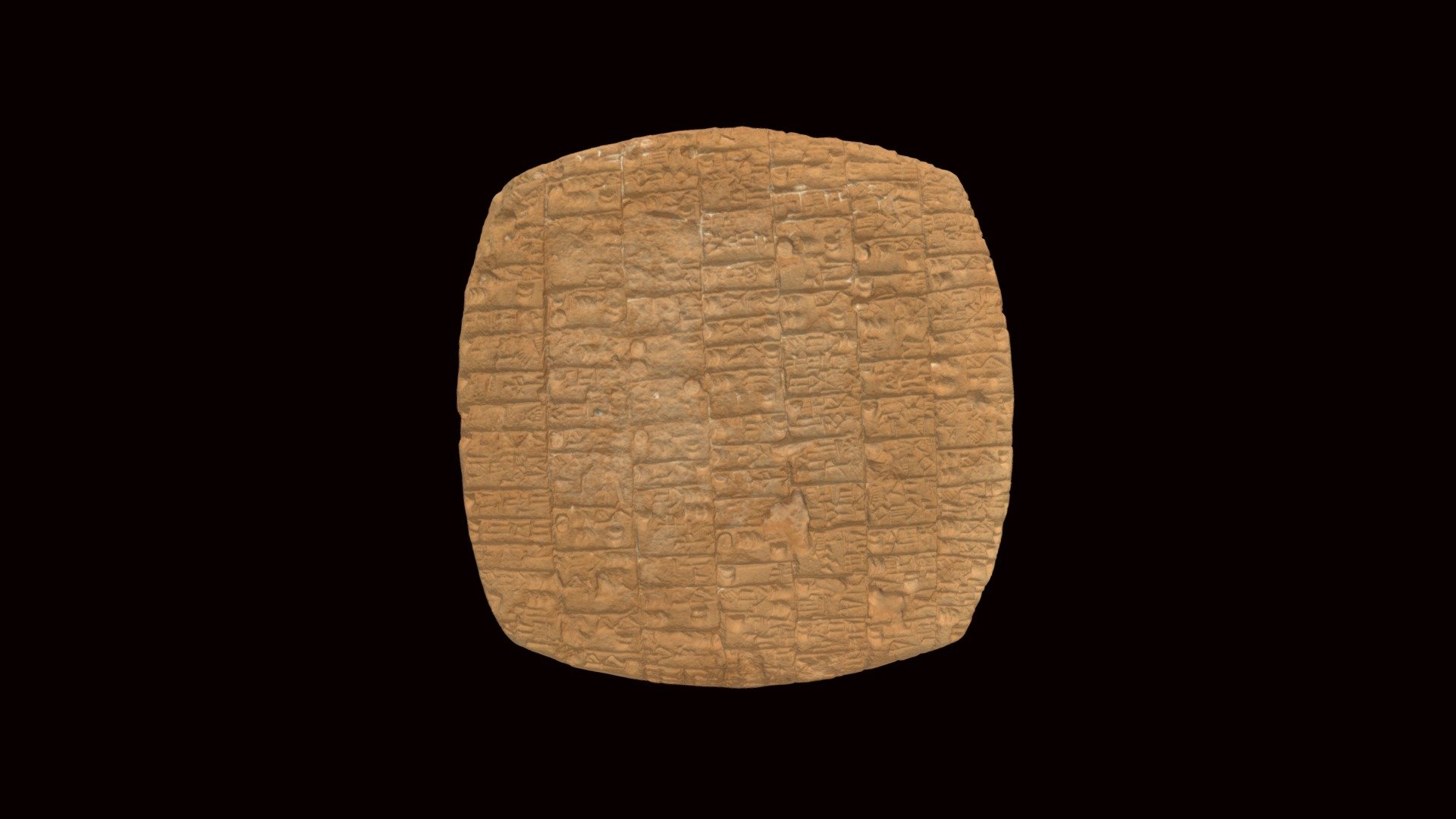 Cuneiform Tablet HMANE1904.4.9 - Download Free 3D model by Harvard ...