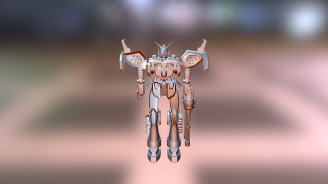 Gundam Heavyarms 3D Model