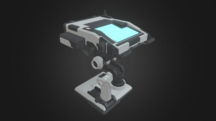 Console Draft 3D Model