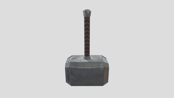 Mjolnir 3D Model