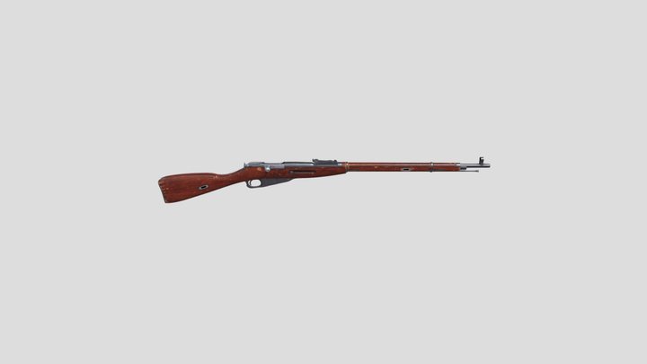 mosin_nagant_m9130 3D Model