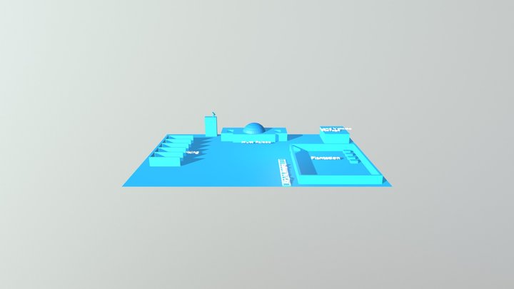 Hutt Overland Map 3D Model