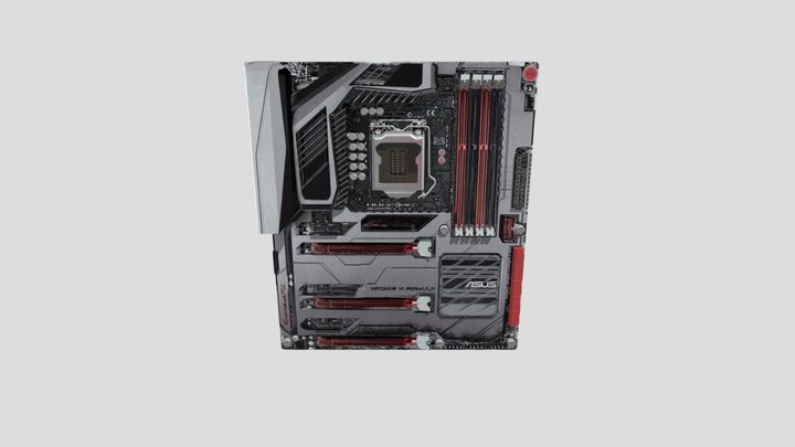 Motherboard 3D Model