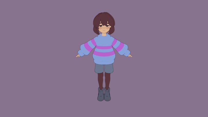 Frisk 3D Model