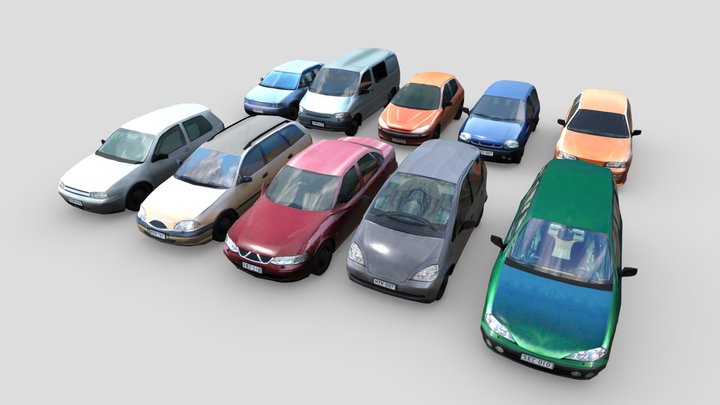 Rettungswagen Simulator 2012 Traffic vehicles 3D Model