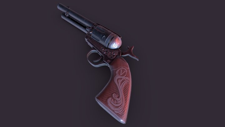 Colt Single Action Army 3D Model