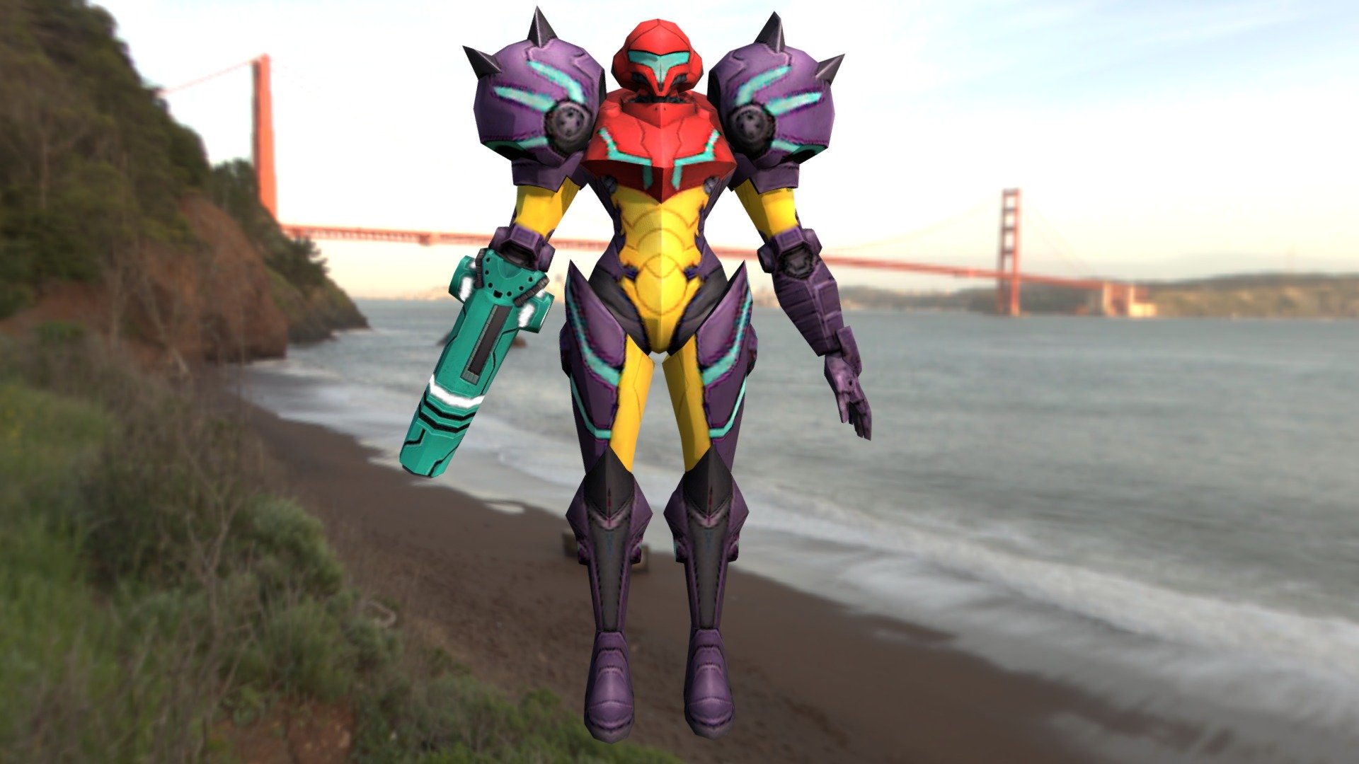 3DS - Metroid Samus Returns - Samus Gravity Suit - Download Free 3D ...