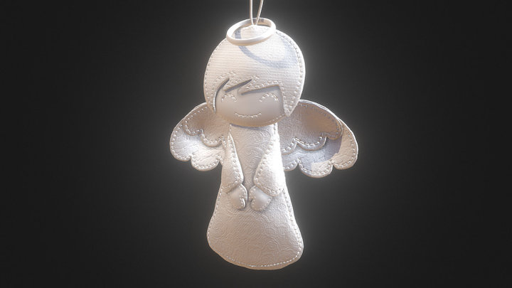 Christmas Angel 3D Model