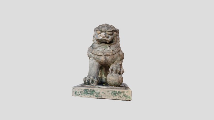 Lion_ZBrush clean up_0708 3D Model