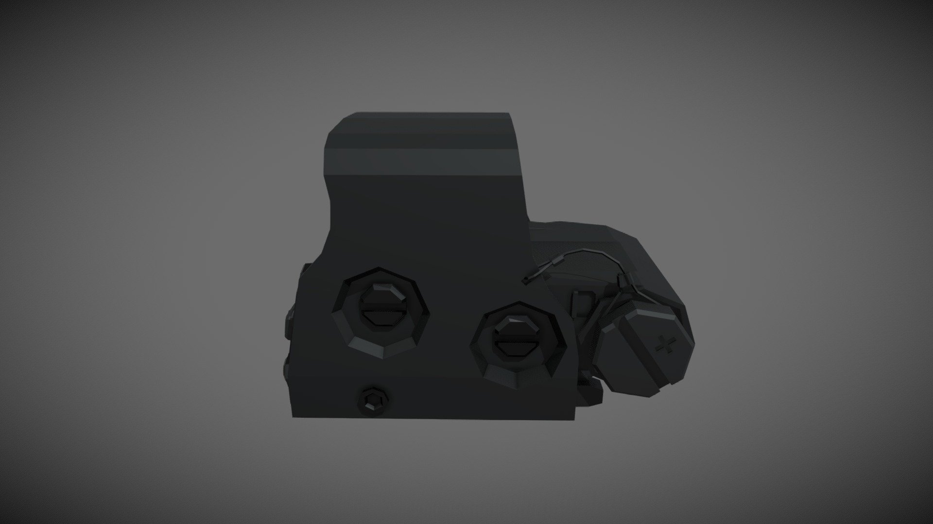 low-poly EoTech XPS2 - Download Free 3D model by D_U (@DU1701) [5f44a01 ...