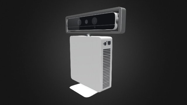 Realsense Cam And Mini Pc 3D Model