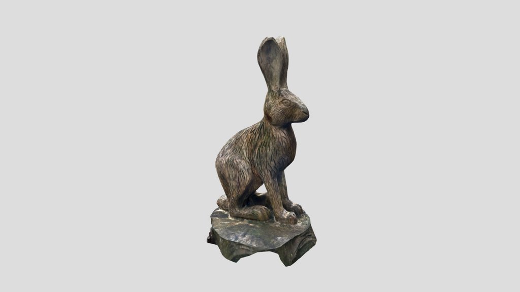 Malham Tarn Hare Sculpture