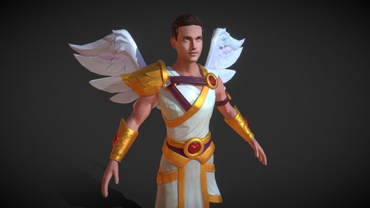 DREX – Celestial Guardian 3D Character