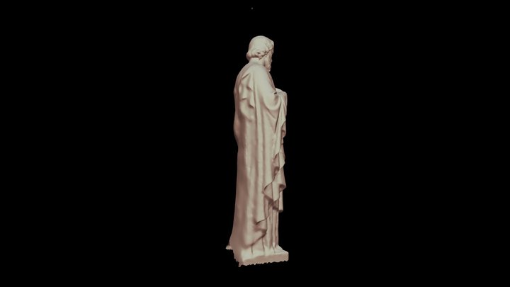 statue-blanche3 3D Model