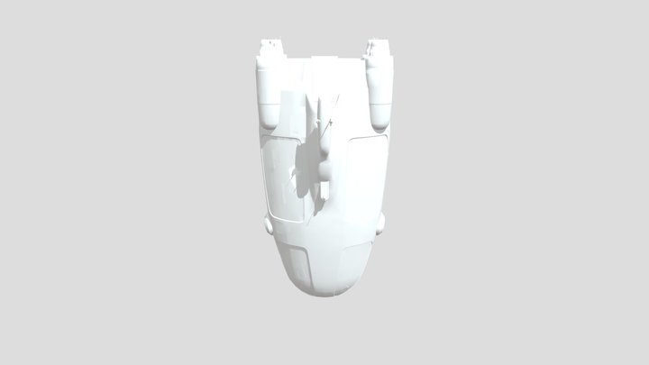 aurora crashed no textures 3D Model