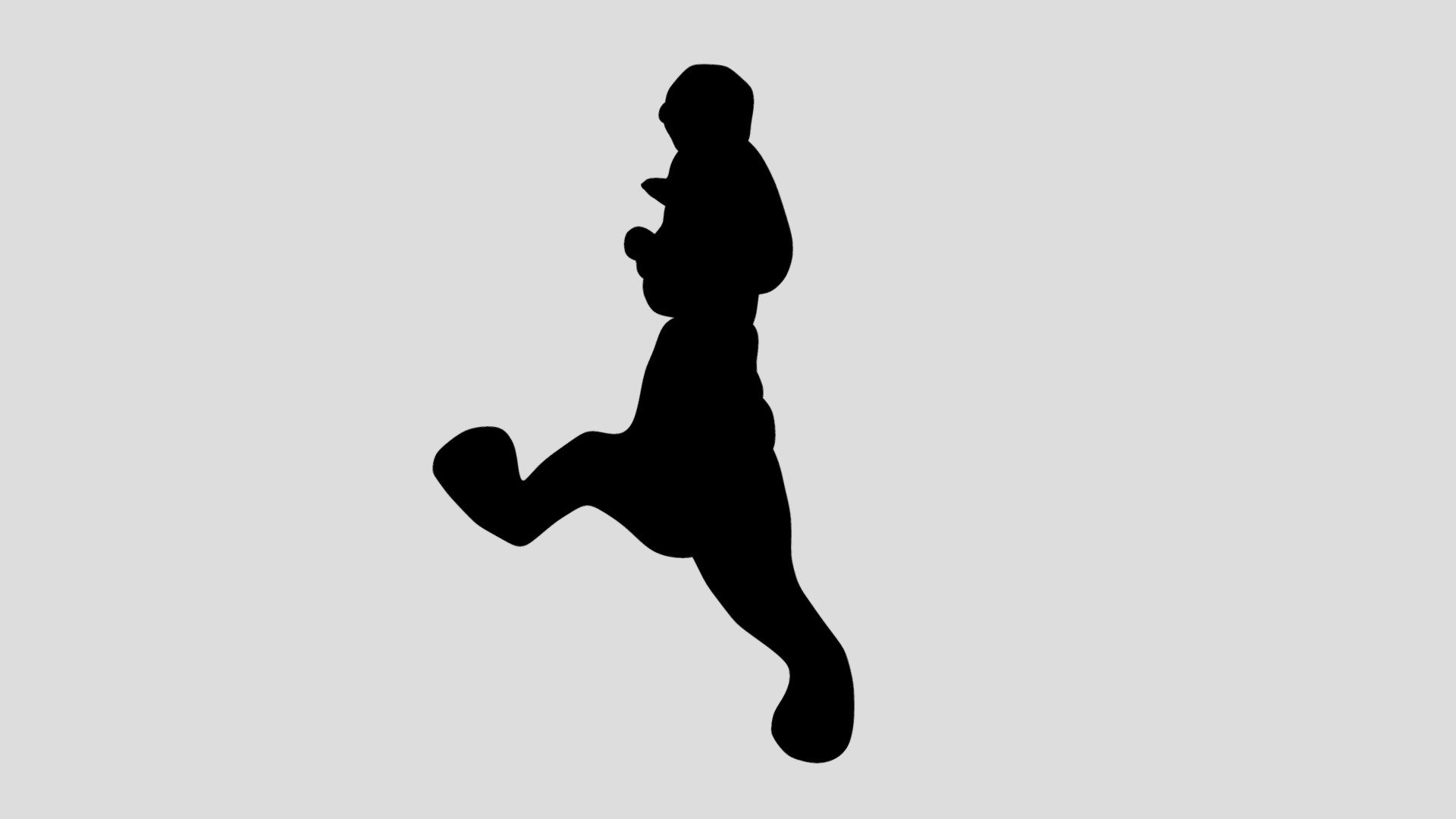 2283 DELENS Silhouette Mario