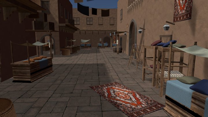 Damasco enviroment 3D Model