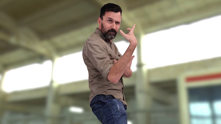 Dave Taylor 3D Model
