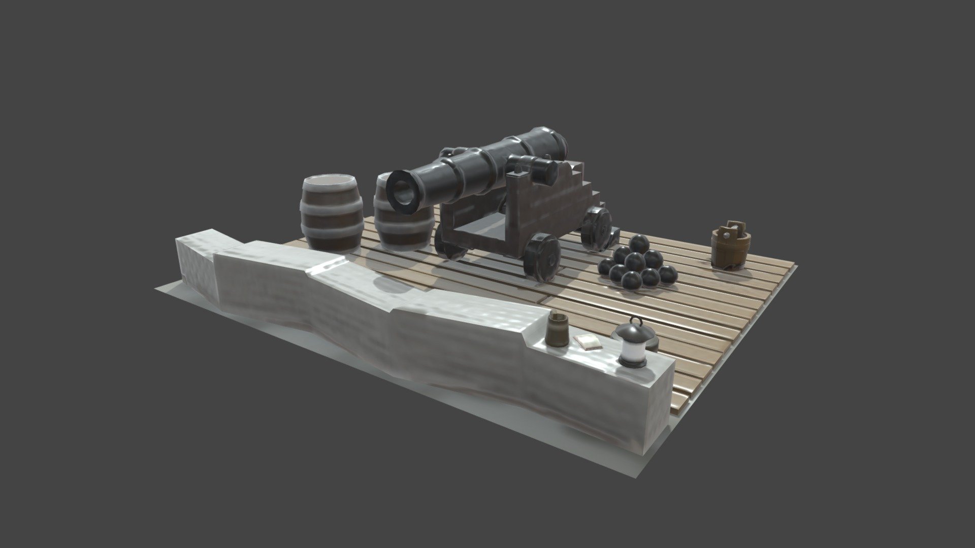 Environmental Cannon Textured