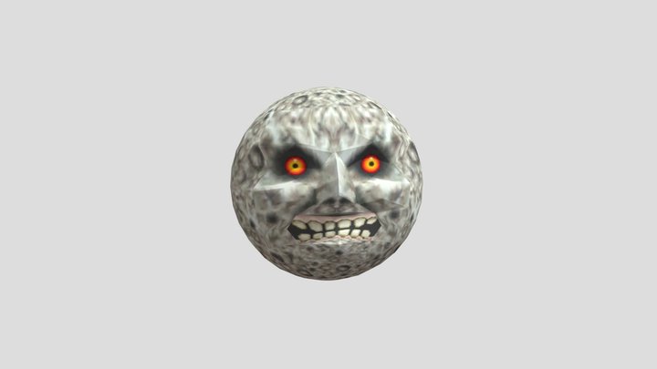 GameCube - Super Smash Bros Melee - Moon 3D Model