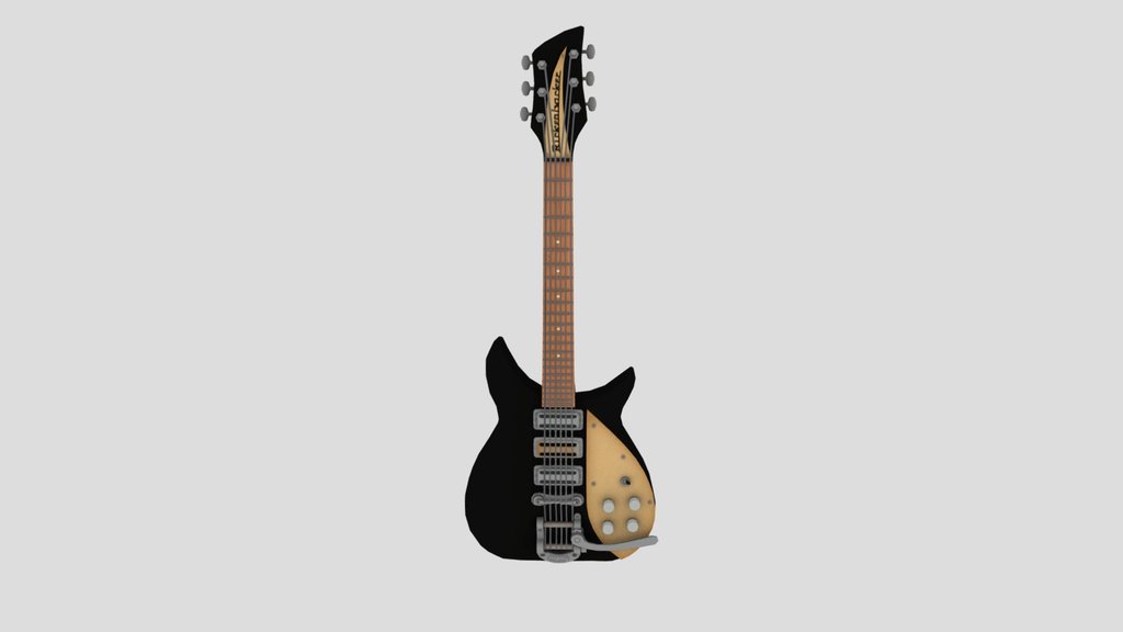 Ricken 325 Bigsby Black
