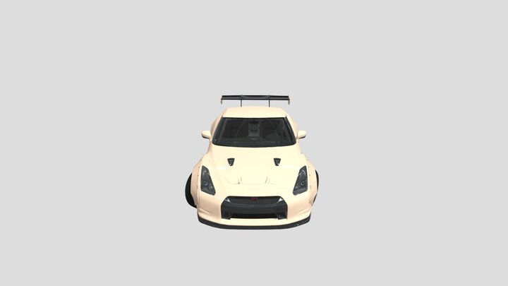 Nissan_skyline_gtr_r35 3D Model