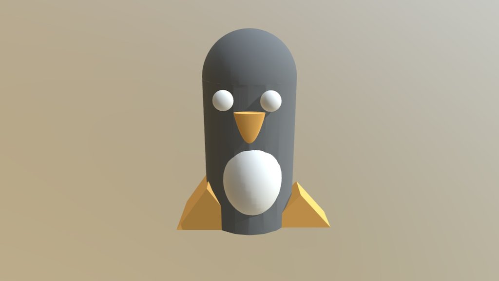 Penguin - 3D model by EliseS1683 [5f49cf7] - Sketchfab