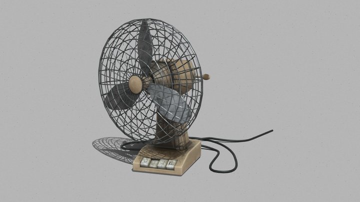 Old Ventilator 3D Model