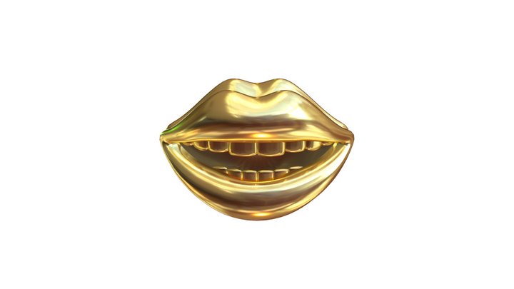 Lips4 3D Model