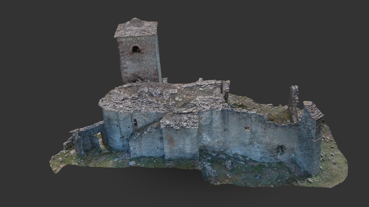 2019 - Église Bagueste 3D Model
