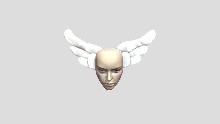 White Fur Unicorn Headpiece