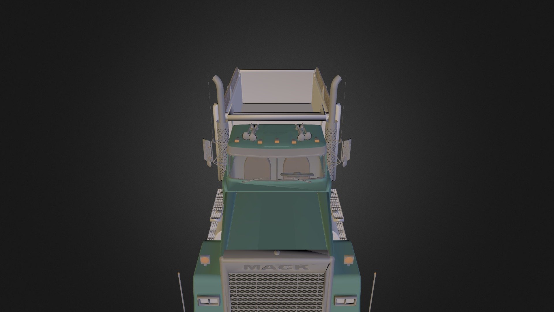 Mack Dump Trucks 3d Model By Wawdog007 5f4bca4 Sketchfab