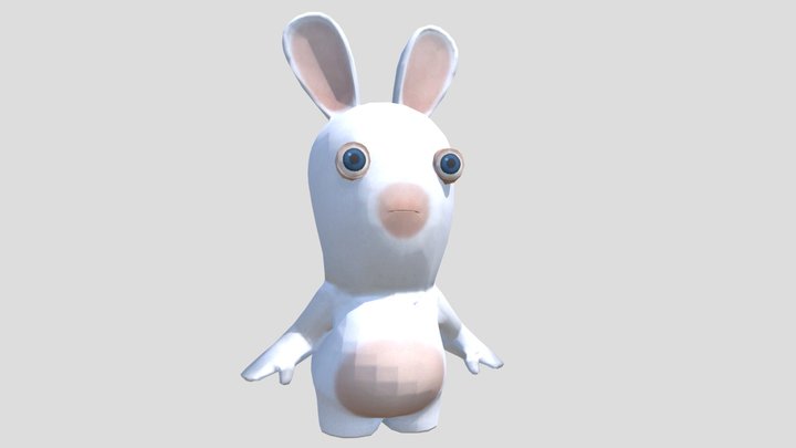 Rayman Raving Rabbids (Custom Rigged) [v2.0]