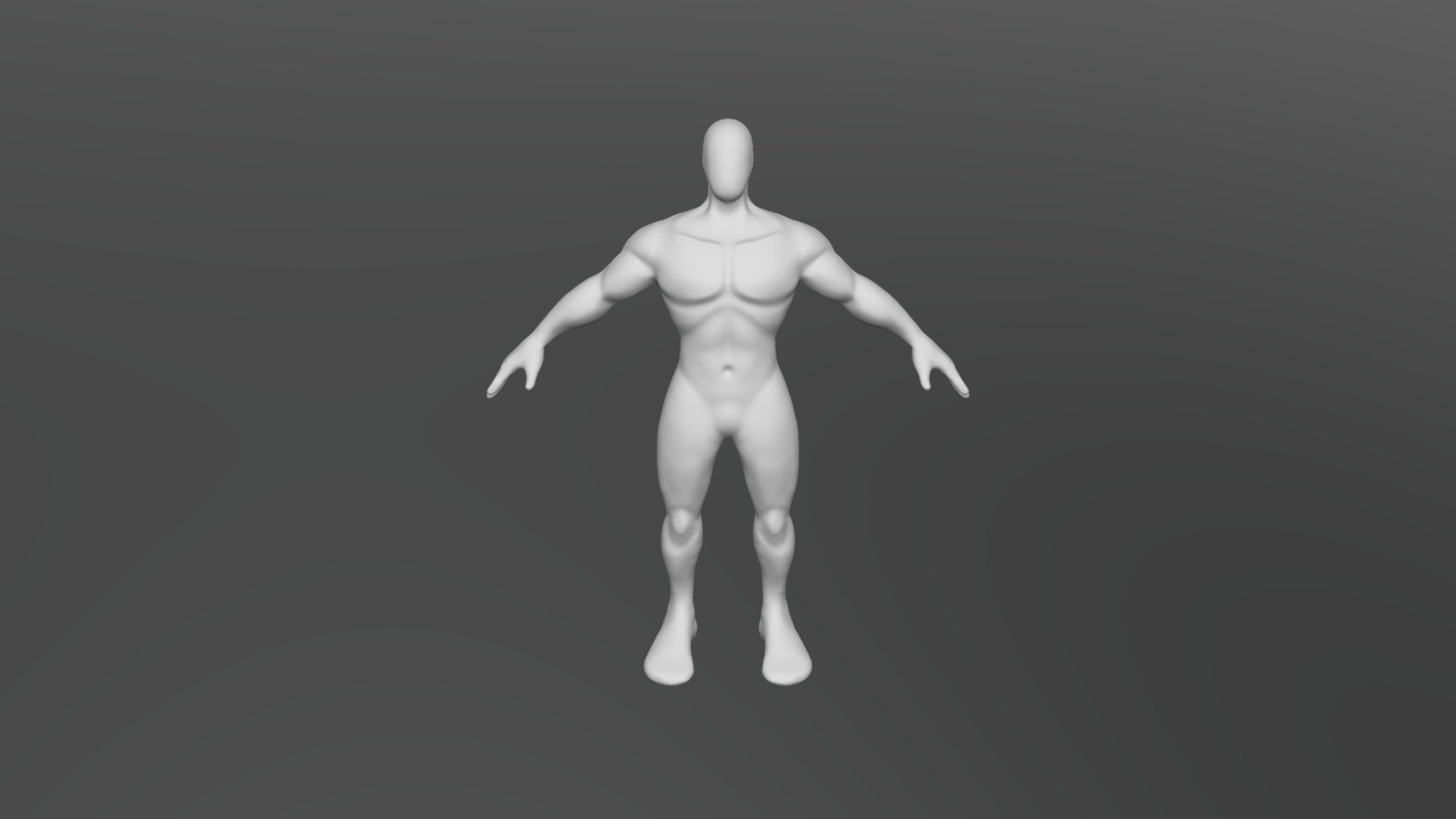 Stylized Male Sculpt Practice