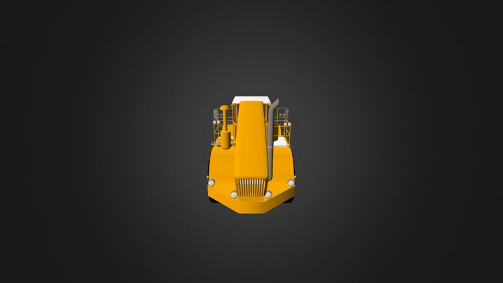 MrFox Customs Tractor (Exposed) 3D Model