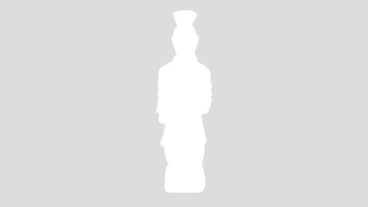 Terracotta Officer Statue – Gratis 3D-model STL