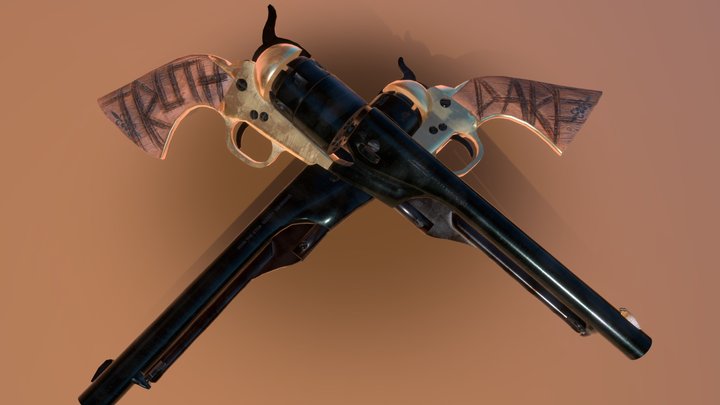 Revolver's Truth & Dare 3D Model