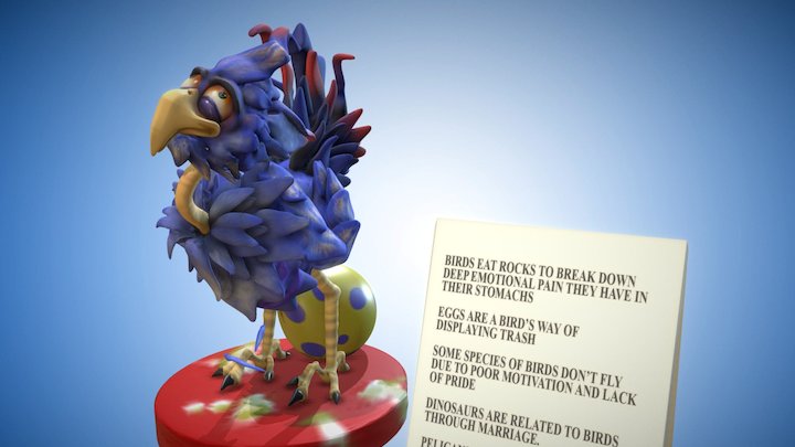 Bird Facts!? 3D Model