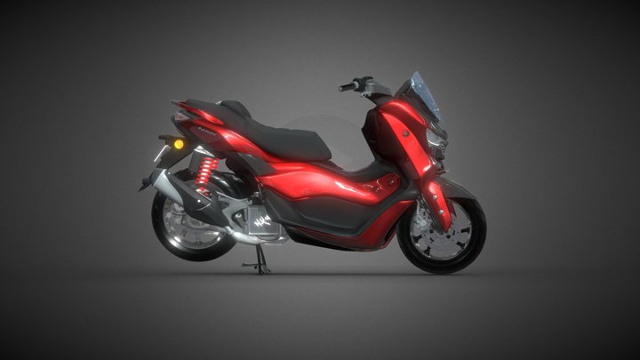 Yamaha Nmax  Neo Turbo 3D Model