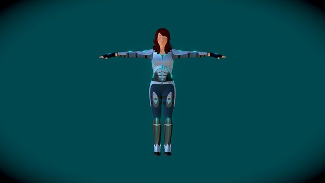 Character Final High Poly 3D Model