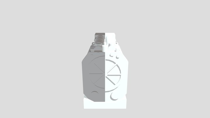 Test Engine 3D Model