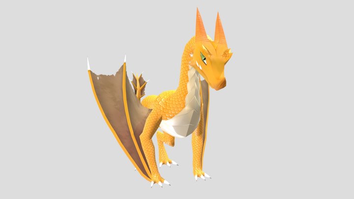 09 - Dragon 3D Model