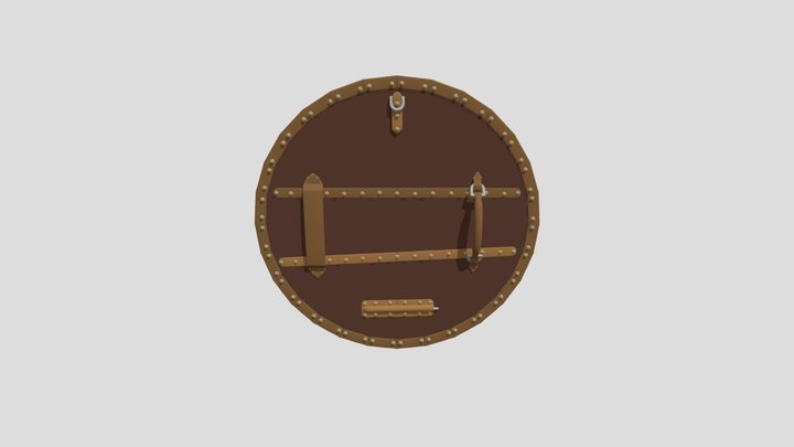 Viking's Shield 3D Model