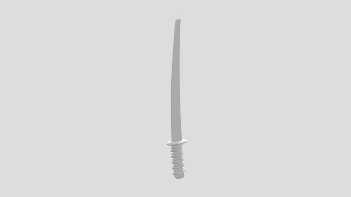 Katana 3D Model
