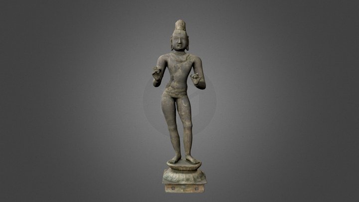 The Hindu deity Shiva 3D Model