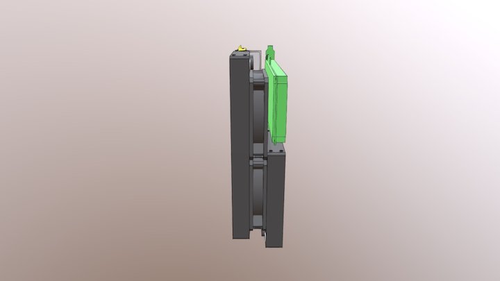 Sub-8lt Full-CLC Case Layout 3D Model