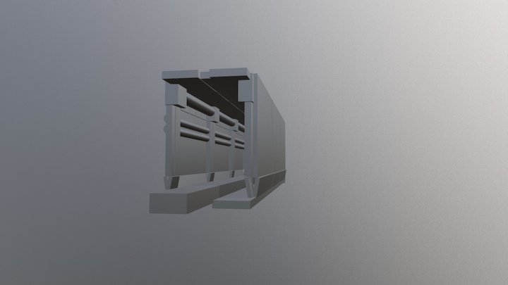 Scifi Modular Environment 3D Model
