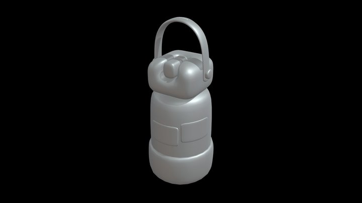 Sunnies Flask 3D Model