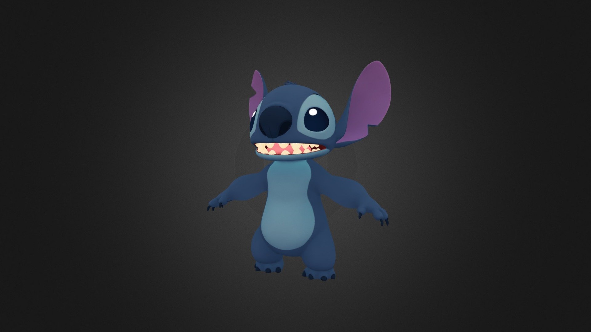 Stitch - Download Free 3D model by dithyapr1 [5f5118a] - Sketchfab